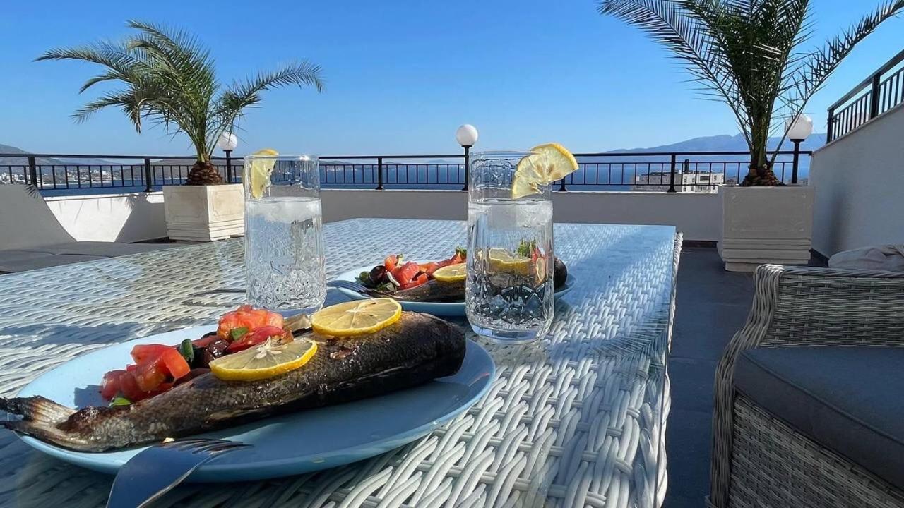 Sarandë Teuta- Luxury Penthouse 200M2 아파트 외부 사진
