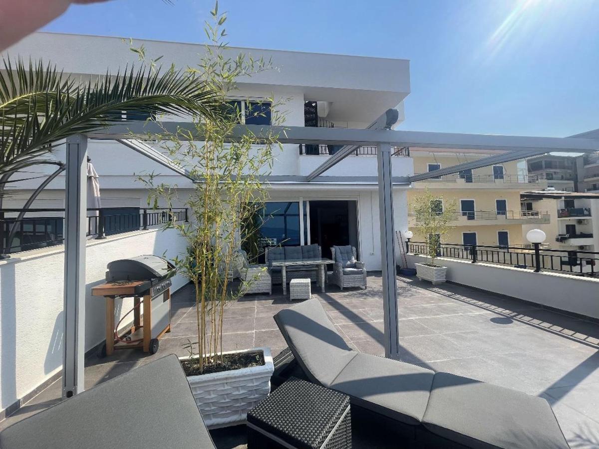 Sarandë Teuta- Luxury Penthouse 200M2 아파트 외부 사진