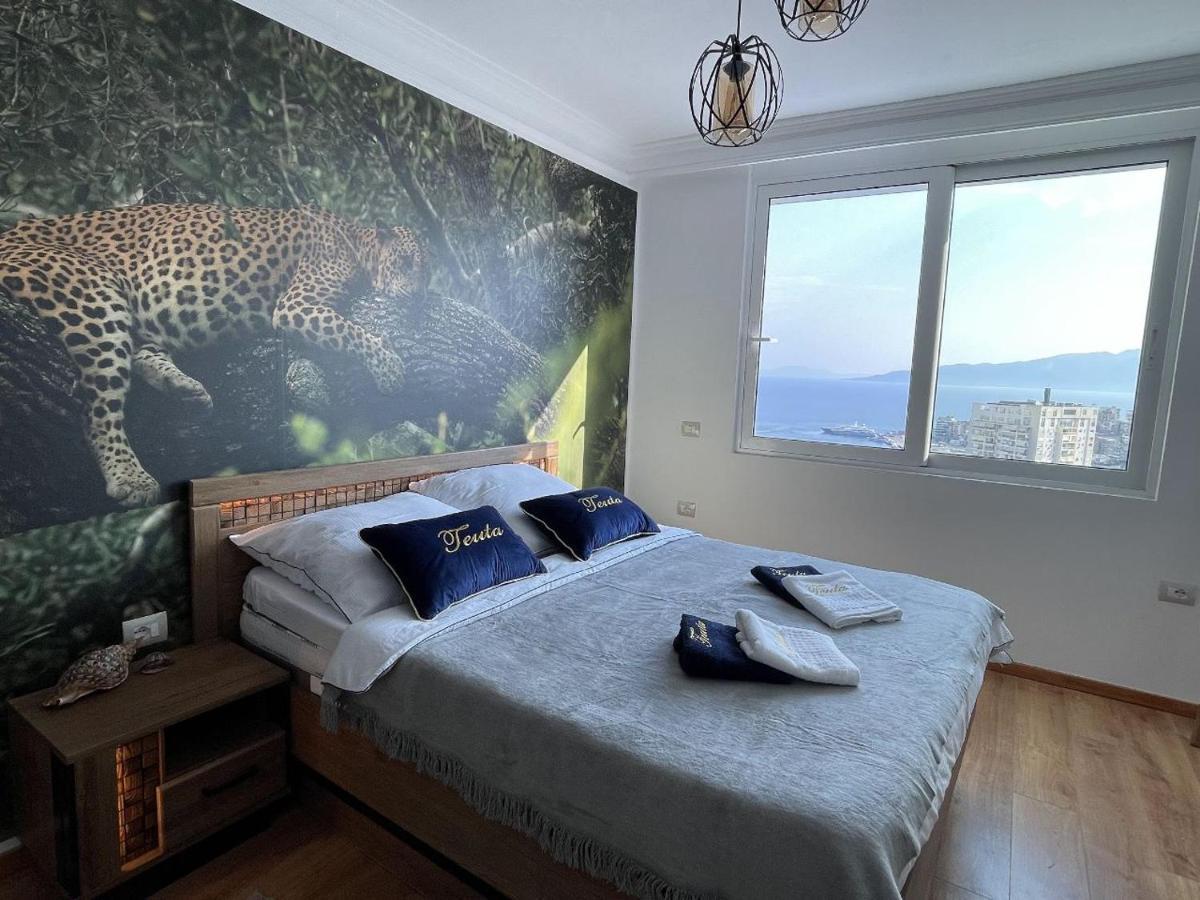 Sarandë Teuta- Luxury Penthouse 200M2 아파트 외부 사진