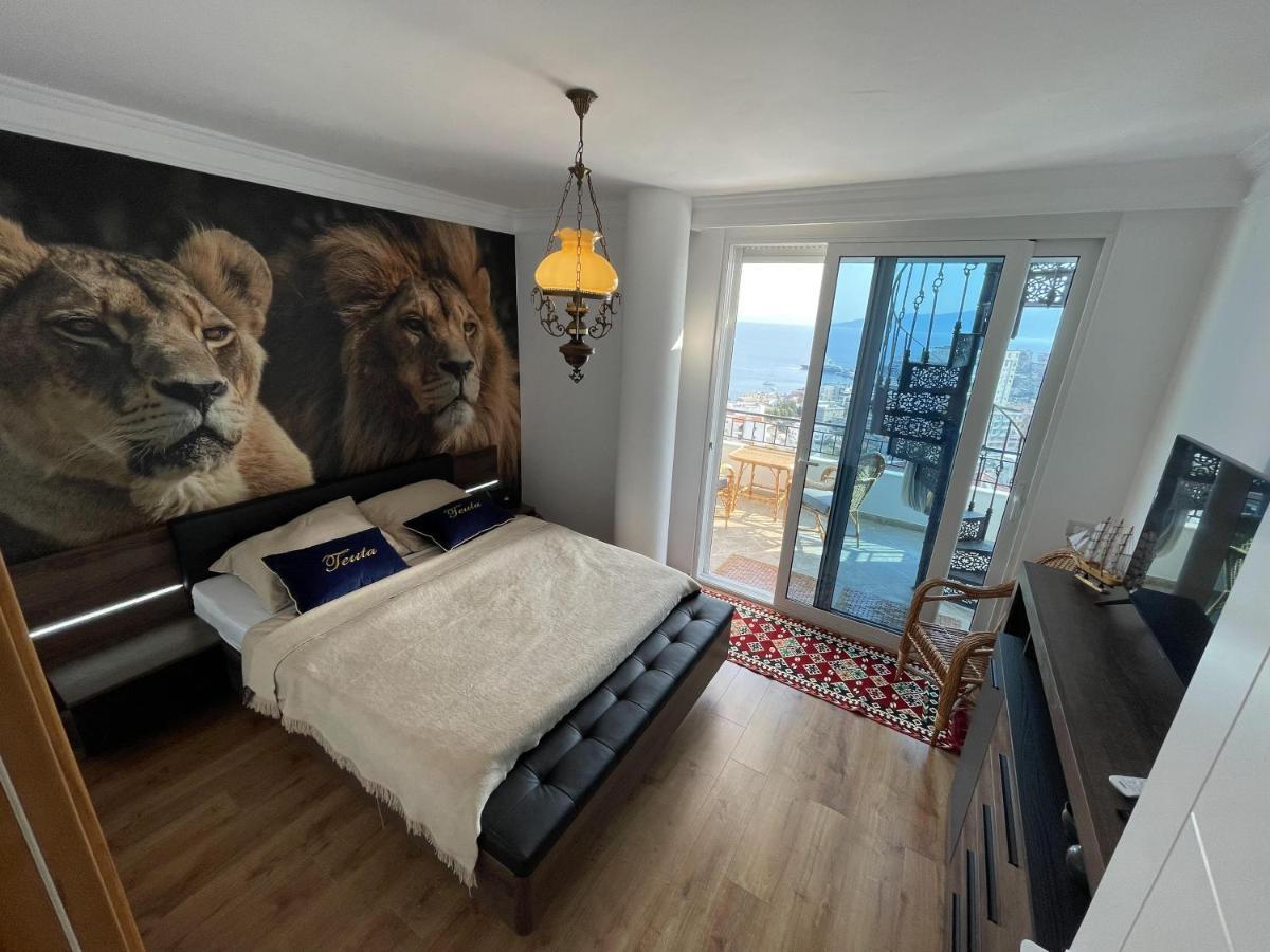 Sarandë Teuta- Luxury Penthouse 200M2 아파트 외부 사진