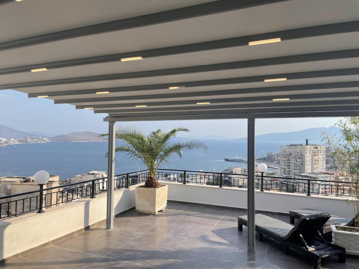 Sarandë Teuta- Luxury Penthouse 200M2 아파트 외부 사진